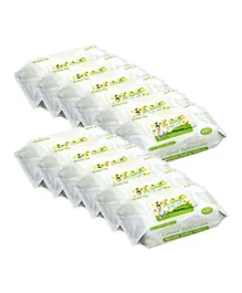 Ace Sabaah Baby Wet Wipes 100s, Lemon Scent, Pack of 12 - 1200 Pieces
