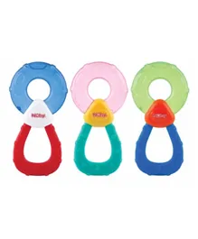 Nuby Coolbite Round Teether with Distilled Water Pack of 1 - Assorted Colour