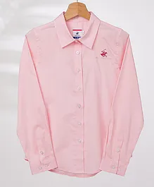 Beverly Hills Polo Club SHIRT-METALLIC PINK