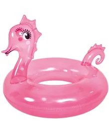 Jilong Giant Seahorse Ring Float - Pink