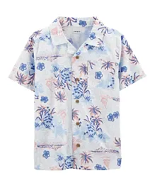 Carter's Tropical Button-Front Shirt - Multicolor