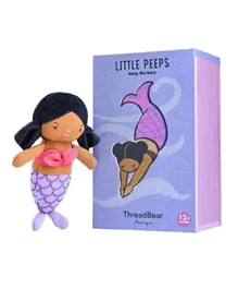 ThreadBear Design Little Peeps Molly Mermaid Candy Doll - 12 cm
