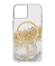 Case-Mate iPhone 14 Karat Marble Case with Magsafe - Clear