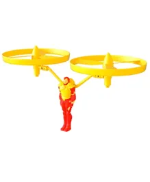 Marvel Helix Flyer Iron Man - Yellow and Red