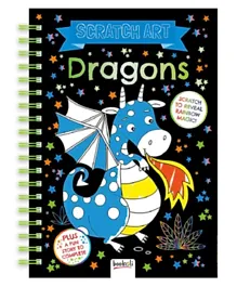 Scratch Art Dragons to reveal Rainbow Magic - 40 Pages