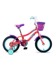 Mogoo Athena Kids Bicycle Peach - 14 Inches