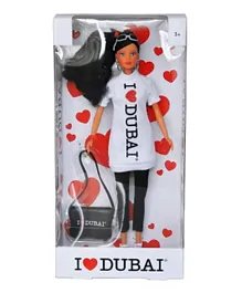 Simba I Love Dubai Doll With Black Shoulder Bag