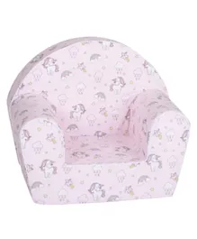 Delsit Arm Chair Unicorns - Pink