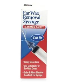 ACU LIFE Maximum Safety Ear Wax Removal Syringe
