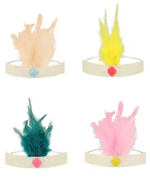 Meri Meri Circus Parade Feather Crowns - Pack of 8