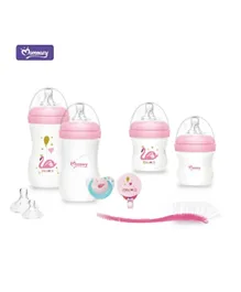 Momeasy Newborn Feeding Bottle Gift Set - 7 Pieces