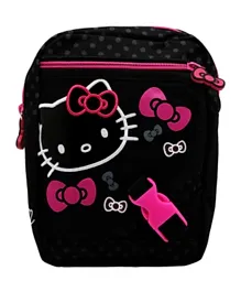 Hello Kitty Printed Shoulder Bag - Black