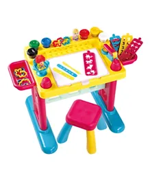 Playgo Cre Activity Table - 38 Pieces