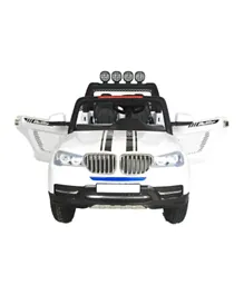 Myts Remote Control Jeep Ride on - White