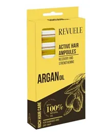 REVUELE Argan Oil Active Hair Ampoules - 8.5mL
