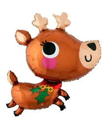 Party Centre Adorable Reindeer SuperShape Balloon