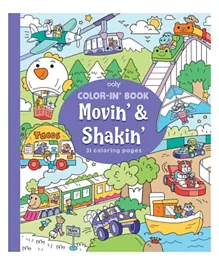 Movin' & Shakin' Coloring Book - English