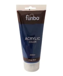 Funbo Acrylic Tube 31 Deep Blue 200mL - Assorted