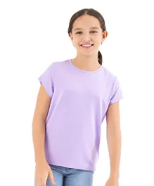 Only Kids Solid Blouse - Purple