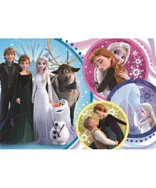 Disney Frozen In The Glow Of Love Glitter Puzzle - 100 Pieces