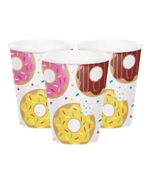 Party Camel Doughnut Time Paper Cups - 266mL