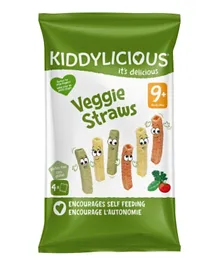 Kiddylicious Veggie Straws Pack of 4 - 12g  Each