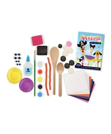 Hinkler Curious Craft Spoonville Make Your Own Craft Kit
