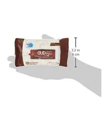 Cool & Cool Anti Bacterial Oud Wipes Pack of 6 - 60 Pieces