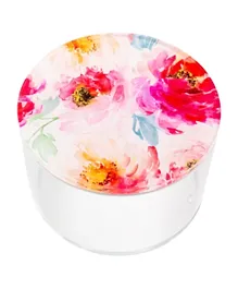 A'ish Home Floral Plexi Storage Container - Small