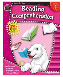 Teacher Created Resource Grade 1 Ready Set Learn Reading Comprehension - 64 Pages
