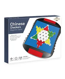 Engten Magnetic Chinese Checkers Board Game - 3 Players