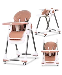 Baybee 3 In 1 Convertible High Chair - Pink