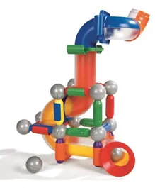 Smartmax Build & Roll A Magnetic Discovery Building Set Multi Color - 44 Pieces