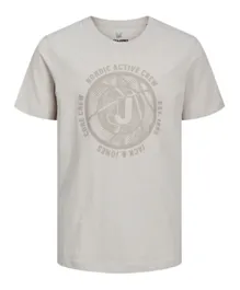 Jack & Jones Junior - Printed T-Shirt - Grey