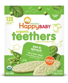 Happy Family Gentle Teethers Organic Teething Wafers 2 - 48g