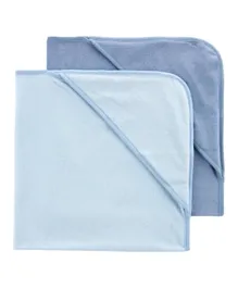 OshKosh B'Gosh 2-Pack Baby Towels - Blue