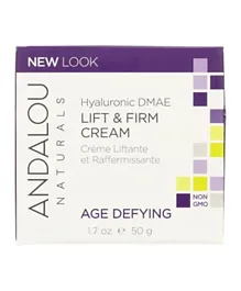 Andalou Age Defying Hyaluronic DMAE Lift & Firm Face Cream - 50g