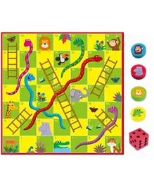 Galt Toys Giant Snake & Ladder Floor Puzzle Set - 36 Pieces