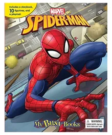 Phidal Marvel Spider Man Themed My Busy Books - Multicolor