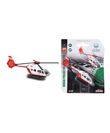 Majorette Dubai Police Helicopter - Red