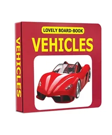 Lovely Board Books Vehicles- English
