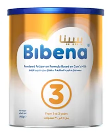 Bibena 3 Premium Growing Up Baby Milk Formula With DHA Non-GMO - 900g