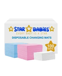 Star Babies Disposable Changing Mat - Pack of 100