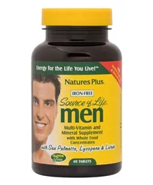 Natures Plus Source Of Life Mens Multi-vitamin - 60 Tablets