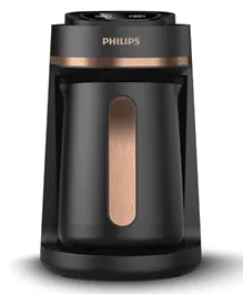 Philips Series 5000 Turkish Coffee Maker  735W 0.28L HDA150/62 - Black and Bronze