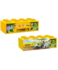 Banbao Plastic Storage Box - Yellow