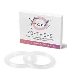 Silverette O Feel Silicone Comfort Ring - White
