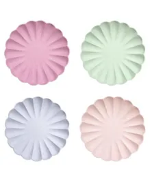 Meri Meri Simply Eco Large Plates Multicolour - Pack of 8