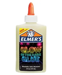Elmers Glow In The Dark Liquid Glue - 147ml