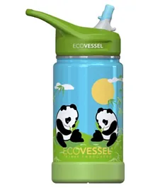 Ecovessel Frost Kids Panda Trimax Insulated Water Bottle  - 335ml